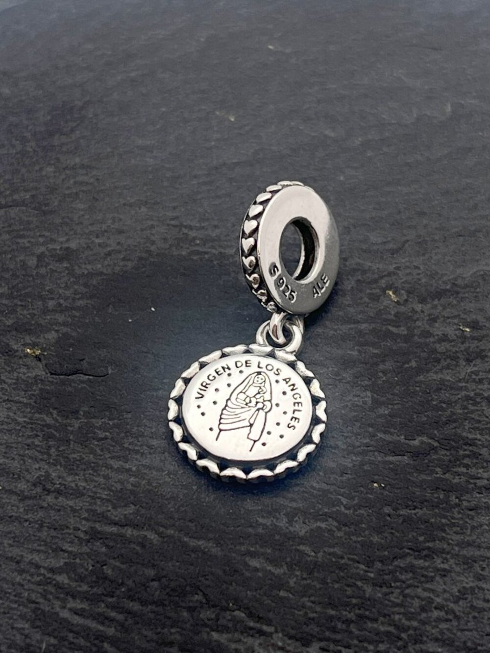 Pandora Virgen De Los Angeles Dangle Charm Sterling Silver Jewelry